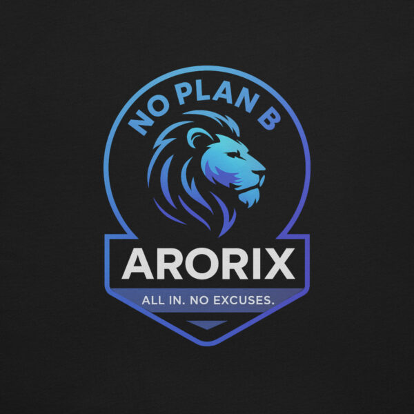 No Plan B — Arorix Emblem Tee - Image 3