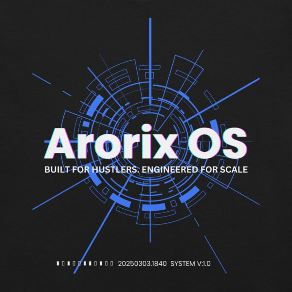 Arorix OS // System V:1.0 Tee - Image 2